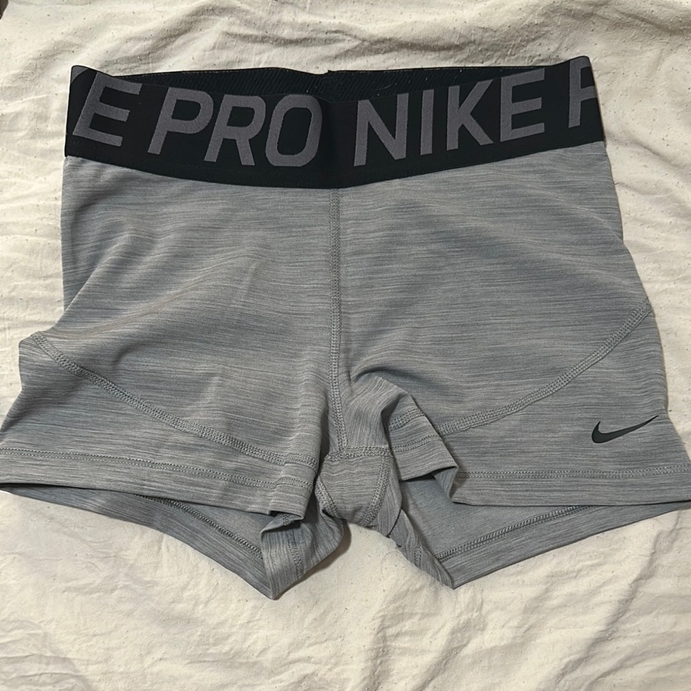Nike 3” Gray Athletic Shorts for Performance